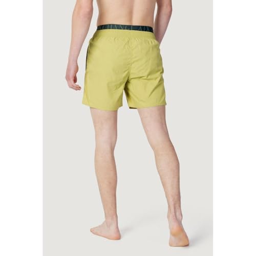 Armani Exchange Men's Logo Band Swim Trunk3