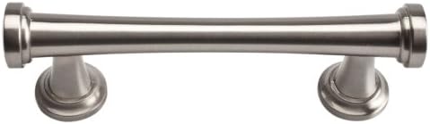 Atlas Homewares 326-BRN 3 Inch (76mm) Browning Pull, Brushed Nickel