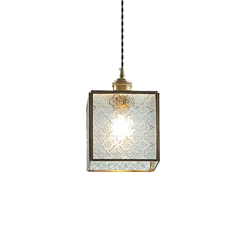 Chandelier en laiton rétro pour une lumière douce de chambre