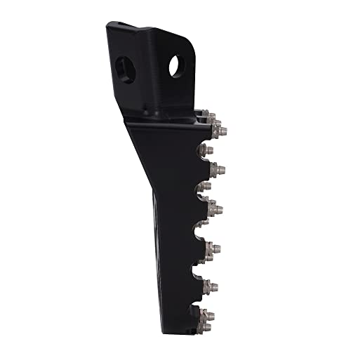 Image of AnXin Dirt Bike Foot Pegs Motorcycle Footpegs Foot Pedals Rests CNC for KLX 110 KLX110 2002-2023 KLX110L 2010-2023 KX60 1998-2003 Pit Bike Black