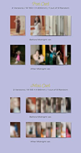 fromis_9 - Midnight Guest (4th Mini Album) Before Midnight + After Midnight SET CD