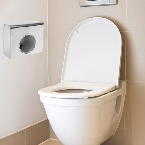 Caja para pañuelos de acero inoxidable Balacoo compacta para pared vertical 8
