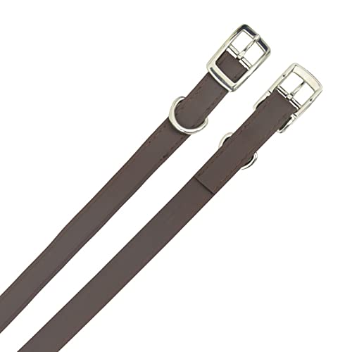 Image of Lightweight, Waterproof & Odour Proof Dog Collar - Extra Large, Brown