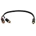 Produktbild Cinch-Y-Adapter, Cinch-Buchse auf 2 Cinch-Stecker, Y-Kabel, vergoldeter Subwoofer, verhindert Interferenzen für Fernseher, CD-Player, Verstärker