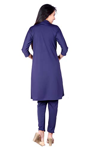 Image of FNOCKS Women's Tunic Maxi 3 Piece Dress