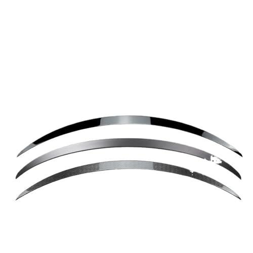 Aileron coffre arrière pour Tesla Model Y de 2017 à 2024 en noir mat style performance
