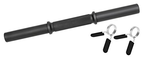 Bad Company Kurzhantelstange Black inkl. Federverschlüssen 30/31 mm I 1 Stück - 40 cm Hantelstange Bad Company Kurzhantelstange Black inkl. Federverschlüssen 30/31 mm I 1 Stück - 40 cm Hantelstange