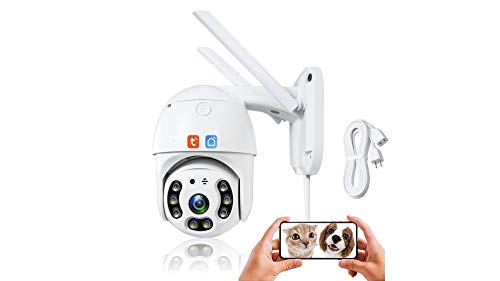 Lowest Price Tuya Smart Life App WiFi IP Auto Tracking Camera Pan Tilt Security Camera, 1080P Dome Surveillance Cam, Two Way Audio Motion Detection Clear Night Vision Onvif IP66 Outdoor Waterproof Lowest Price Tuya Smart Life App WiFi IP Auto Tracking Camera Pan Tilt Security Camera, 1080P Dome Surveillance Cam, Two Way Audio Motion Detection Clear Night Vision Onvif IP66 Outdoor Waterproof