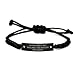 Mugart Inspire Welding Black Rope Bracelet, Introvert but Willing to Discuss Welding, Sarcastic for Friends, Holiday