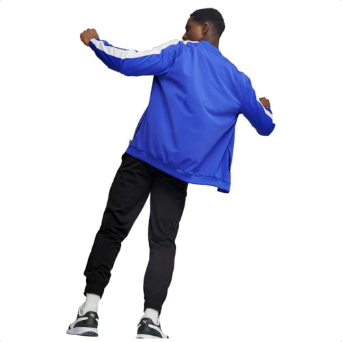 Conjunto Agasalho Puma Baseball Tricot Suit Masculino (G, Safira reaI)