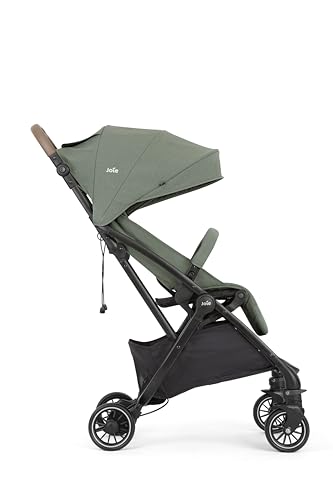 Image of Joie Tourist 3in1 Compact Stroller - Compact Fold Pram with 5-Point Harness Lightweight Stroller for Baby Suitable from Birth to 15 kg, Approx 3 Years