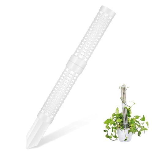 Yardwe Set di Pali per Rampicanti 2 Pali in Muschio per Monstera Filodendro Pothos Design Estensibile con Picchetti