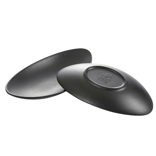 Platos de sushi melamina negra VALICLUD 2 pcs miniatura 1