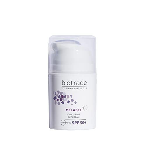Crema Melabel Blanqueamiento SPF 50 + para eliminar puntos oscuros y calmar la piel deshidratada