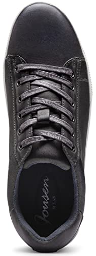 Image of Jousen Men's Casual Shoes Business Leather Dress Sneakers | Breathable Upper, Lightweight Build, Fashion Styling, Office Work, City Walking, Weekend Trip, Casual Gathering
