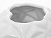 Torre & Tagus Crumple White Round Vase with Faceted Textures - 6