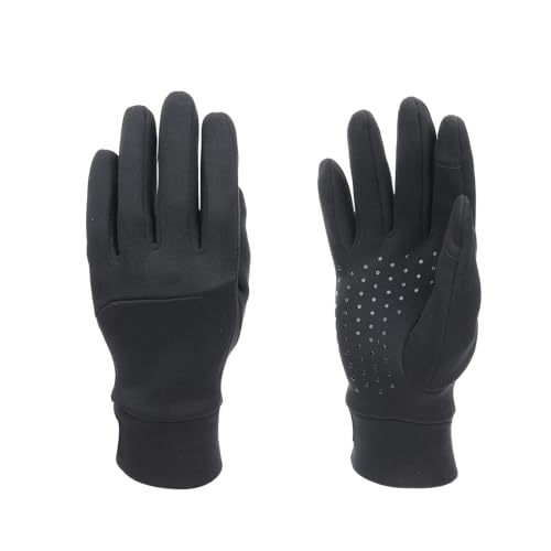 Generic Archfive Winter Gloves Touch Screen Ski Snow Gloves Liner Thermal Warm Black LXL