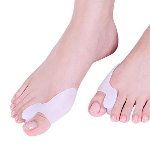 DUORUI 8 PCS Gel Big Toe Buddy, Toe Corrector, Toe Straightener - Easy Wear in Shoes for Men/Women