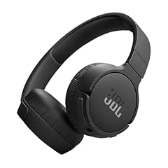 JBL Tune 670NC – Cancellazione adattiva del rumore con cuffie on-ear wireless Smart Ambient, durata della batteria fino a 70 ore con ricarica rapida, design leggero, confortevole e pieghevole (nero)