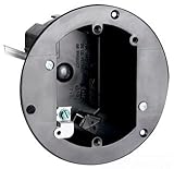 Pass & Seymour C118WGAC Thermoplastic Old Work Ceiling Box 3-3/4 Inch x 2-11/16 Inch 18 Cubic-Inch Slater