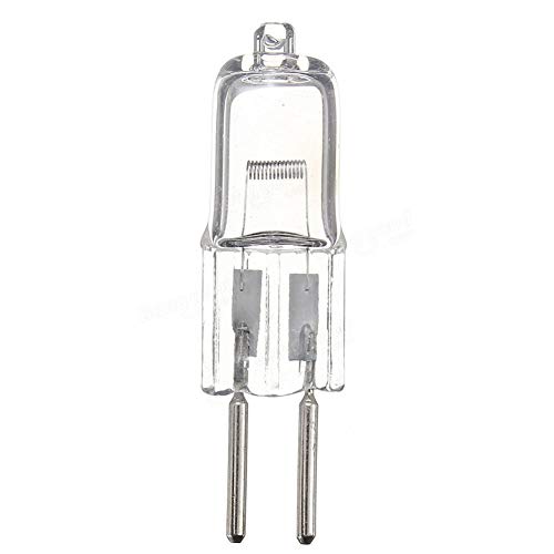 Image of DHRUVPRO G4 12V 10w Glass Halogen Light Bulbs Transparent for Lamps Long Life 2000hrs (G4 12v 10w 2000h Helogen Bulb, 25)