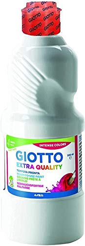Giotto Tempera 500ml Bianca Lavabile Senza Glutine