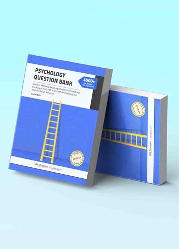 Image of Psychology Question Bank | MA Clinical Psychology (RCI), PsyD, PGDCP, UGC NET JRF Psychology, and other Psychology entrance examinations.