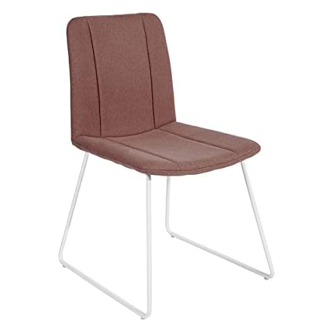 FitAtHome Dining Chairs, Metal, Red, Large Cover