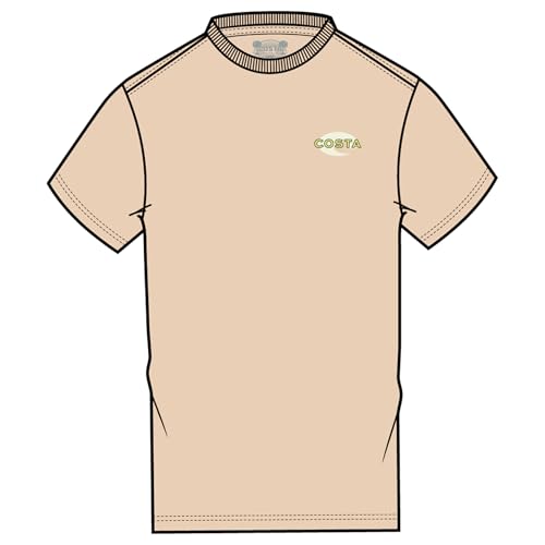T-Shirt Cannery Row Bass Costa Del Mar pour homme en coton imprimé
