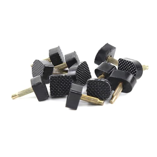 PACKOVE High Heel Tips Replacement Caps 30 Pairs/pack Tpu and Iron Heel Studs Easy to Install Repair Cracked Heels Comfortable Walk