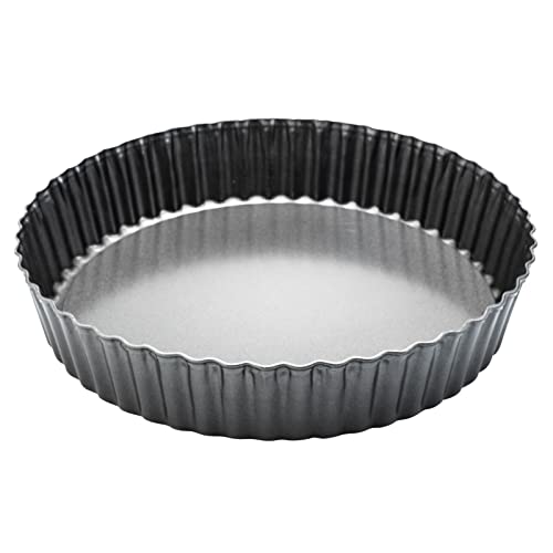 Listado de Moldes para quiche y tarta Top 10. 50 Dootafy - Molde para quiche, de 28 x 5 cm de alto, con parte inferior extraíble, molde antiadherente grande para tartas, base suelta redonda y profunda para hornear pastel de...