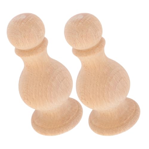Remates de Madera Redondos ideales para decoración de interiores y muebles