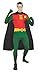 Rubbies - Disfraz de Batman Robin (Pegado al cuerpo) para hombre, talla M (215181)