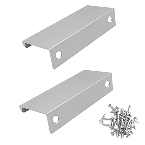 CHEERYMAGIC 2 Pack Back Mount Finger Edge Pull