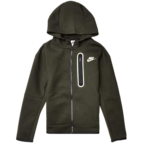 Nike Boy's Tech Fleece Brushed Full Zip (Little Kids/Big Kids)