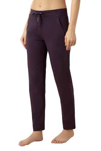 Image of Van Heusen Women's Cotton Lounge Pants | Drawstrings & Side Pockets | Cotton Stretch | Smart Tech Finish| Everyday Pyjamas | At Home Pyjamas | Style 55303