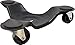 Shepherd Hardware Move-It 9442 12-Inch Steel Tri-Dolly, 300-lb Load Capacity, 12 Inch, Black Pack of 4