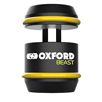 Oxford – Oxford LK120 Hochsicherheits-Vorhängeschloss, Schwarz, Einhe