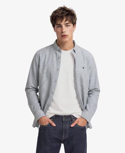 Chemise Superdry Chemise Oxford à manches longues classique EU - vue 5
