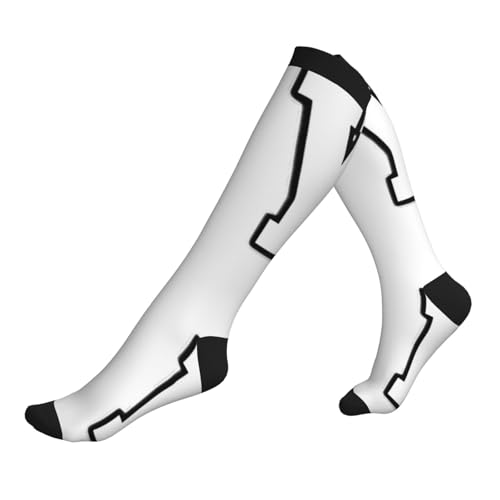 YHNNH All You Can Eat Men'S And Women'S Compression Socks - Comfortable All Day, Providing Breathable Calf Support For Running And Traveling