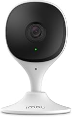 Imou Telecamera Wi-Fi Interno 2K, Telecamera Interna con Rilevazione Umana & Visione Notturna, 3MP Baby Monitor, Audio Bidirezionale, Allarme di Suoni Anormali, Compatibile con Alexa/Google, Cue 2C