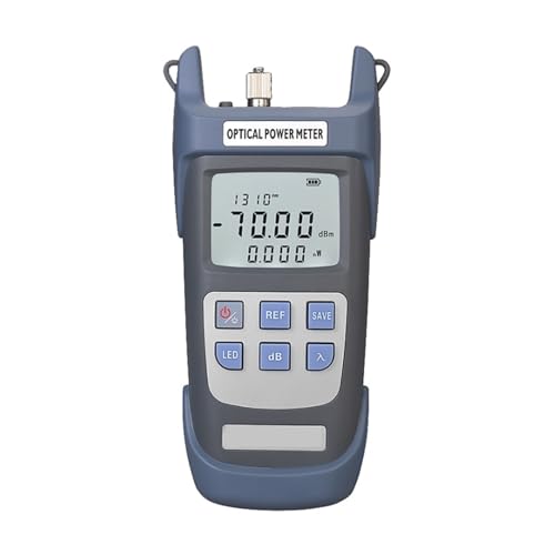 光パワーメーター、 G710A/G510A LED照明付きFTTH光パワーメータ -70~+10dBm/-50~+26dBm 光ファイバケーブルテスタ SC、FCコネクタ付き 、精密測定(G710A)