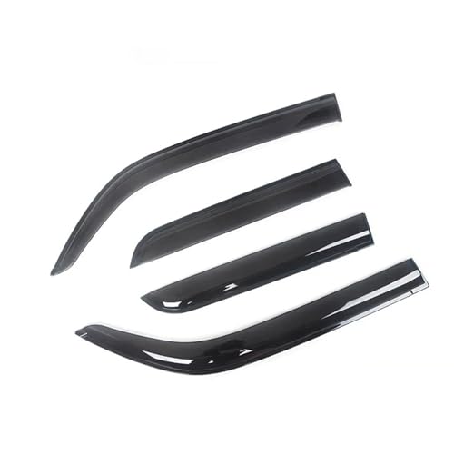 Déflecteurs vent GMC Canyon 2015-2016 Crew Cab visières latérales de fenêtre noir