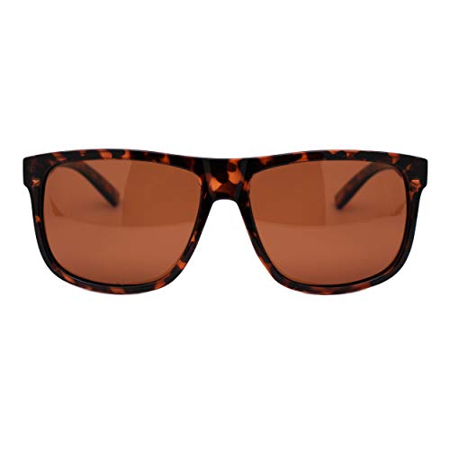 TAC Polarized Lens Sunglasses Classic Square Plastic Frame Unisex UV 400