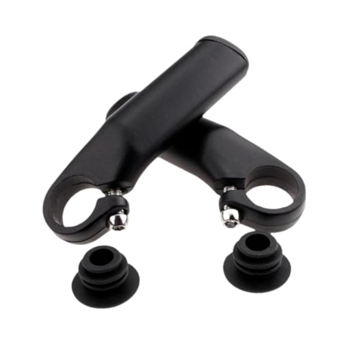PEWETE 自転車バーエンド アルミニウム合金 バイクレストエンド 自転車ハンドルバーエンド 直径22.2mm 長さ100mmに対応 補助ハンドルバー レストバークセサリーコンポーネント エクステンダーハンドグリップ 取り付け簡単 変形防止 軽い 滑り止