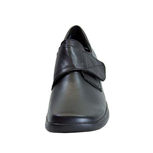 24 Hour Comfort Jania Wide Width Adjustable Leather Shoes2