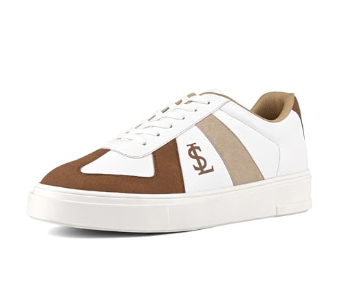 Image of LOUIS STITCH Men's Casual Lightweight Lace-Up Low-Top Sneakers for Men| Cushioned Comfort | Lightweight & Comfortable Casual Lace-Up Shoes | LSP-SNK-AVI-Lace-Ups
