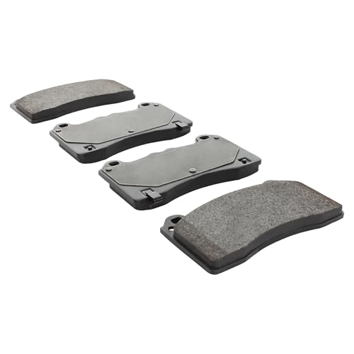 Image of QUALITY-BUILT Front Semi-Metallic Brake Pads, Premium 1001-1977M, Compatible with 2016-2018 Ford Focus