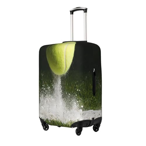 Tennis Grass Court Luggage Cover for Suitcase, Suitcase Cover Protector Fit 25-28 Inch Luggage Travel Accessories, L2