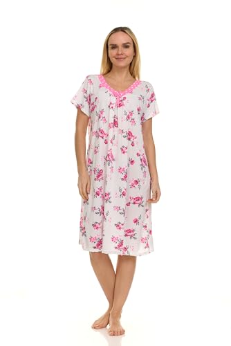 Image of Womens Nightgowns Sleepwear Soft Pajama Dress Nightshirts